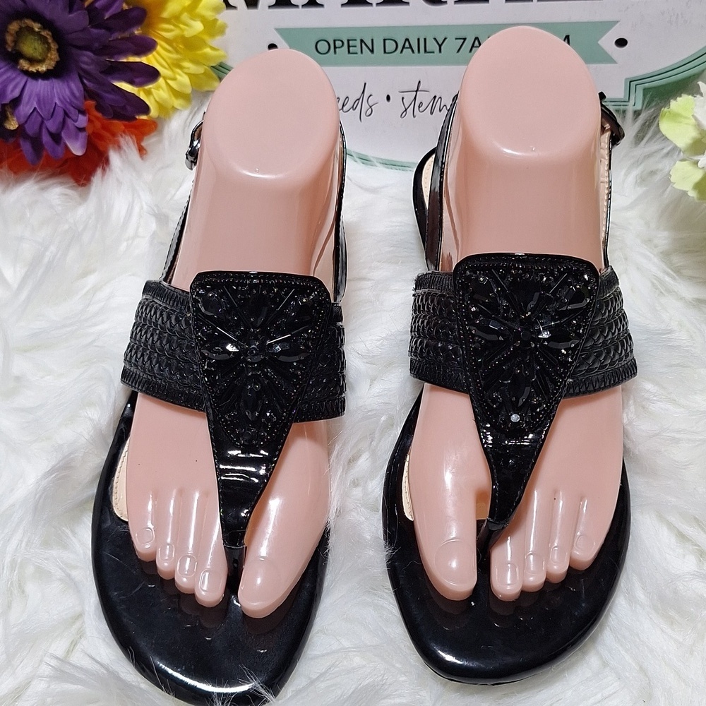 Alex Marie 7M black decorative sandles